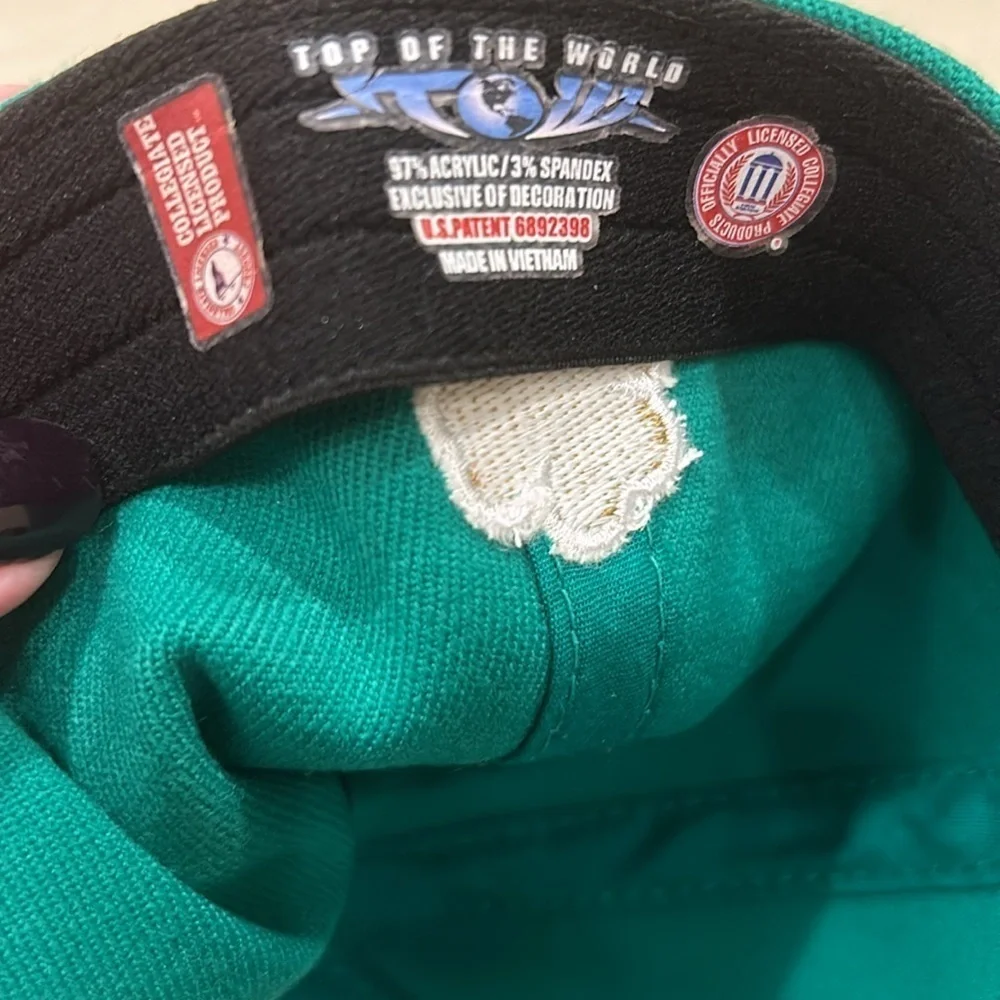 NCAA Notre Dame Fighting Irish Stretch Fit Hat/Cap OSFM EUC‎